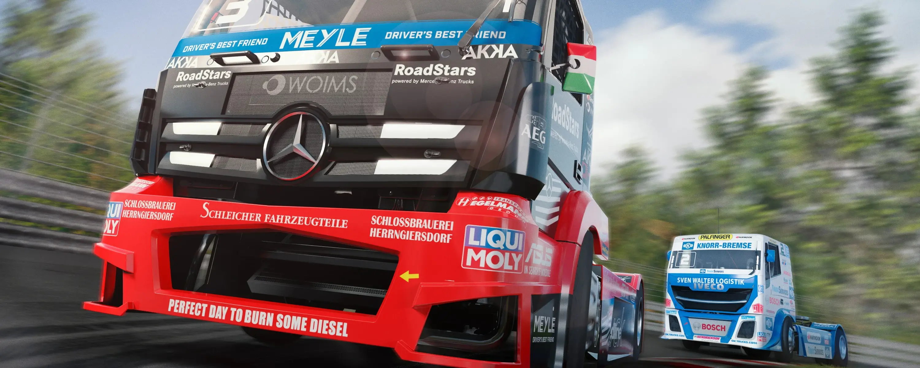 FIA European Truck Racing Championship - о чем эта игра, системные требования, даты выхода, отзывы и оценки  игроков