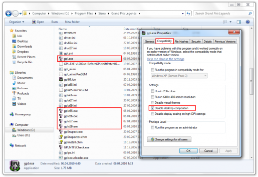Экспресс установка Grand Prix Legends
