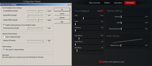 Assetto Corsa: Настройка управления на примере G25/G27