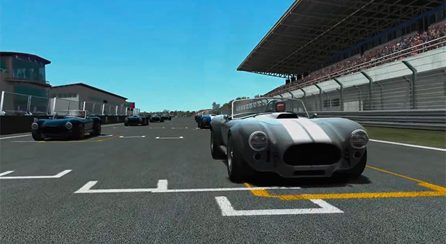 rFactor 2: Превью автомобиля AC 427 и трассы Эшторил