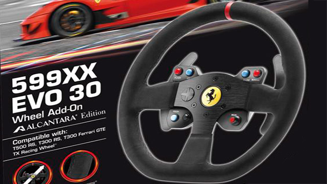 Thrustmaster 599XX EVO 30 Wheel Alcantara Edition