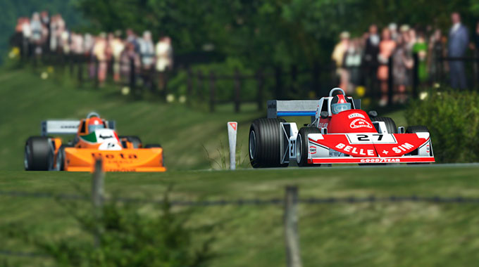 rFactor 2: Выпуск болидов Brabham BT44B и March 761