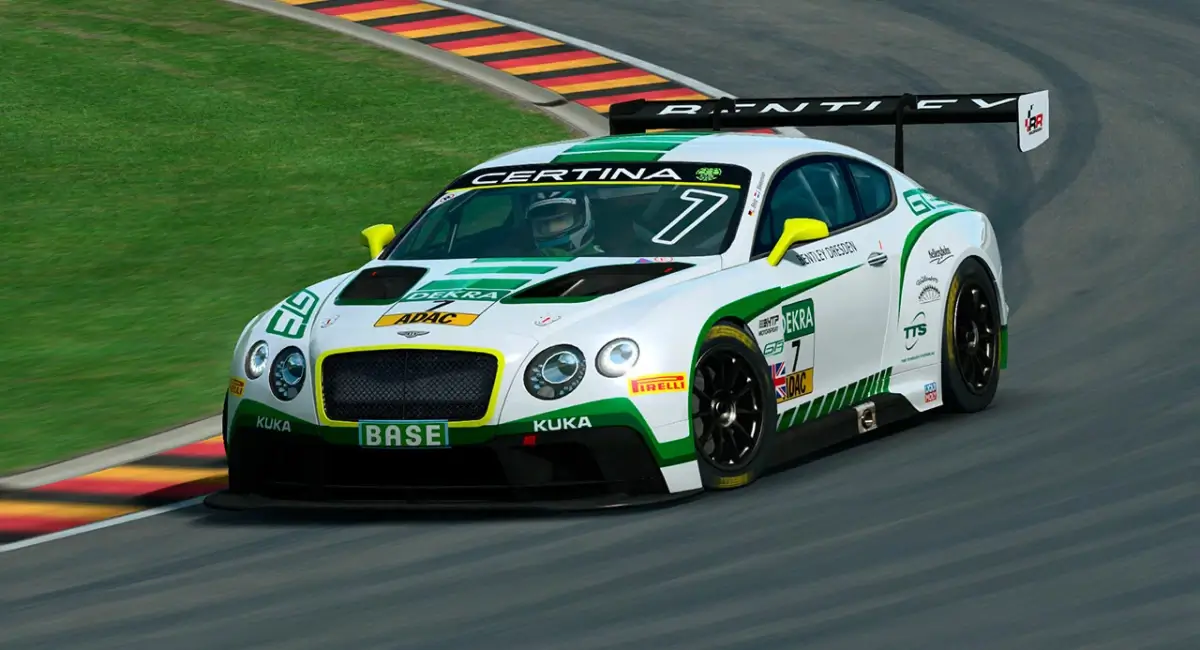 R3E: Анонс автомобилей Bentley GT3 и Formula RR Junior