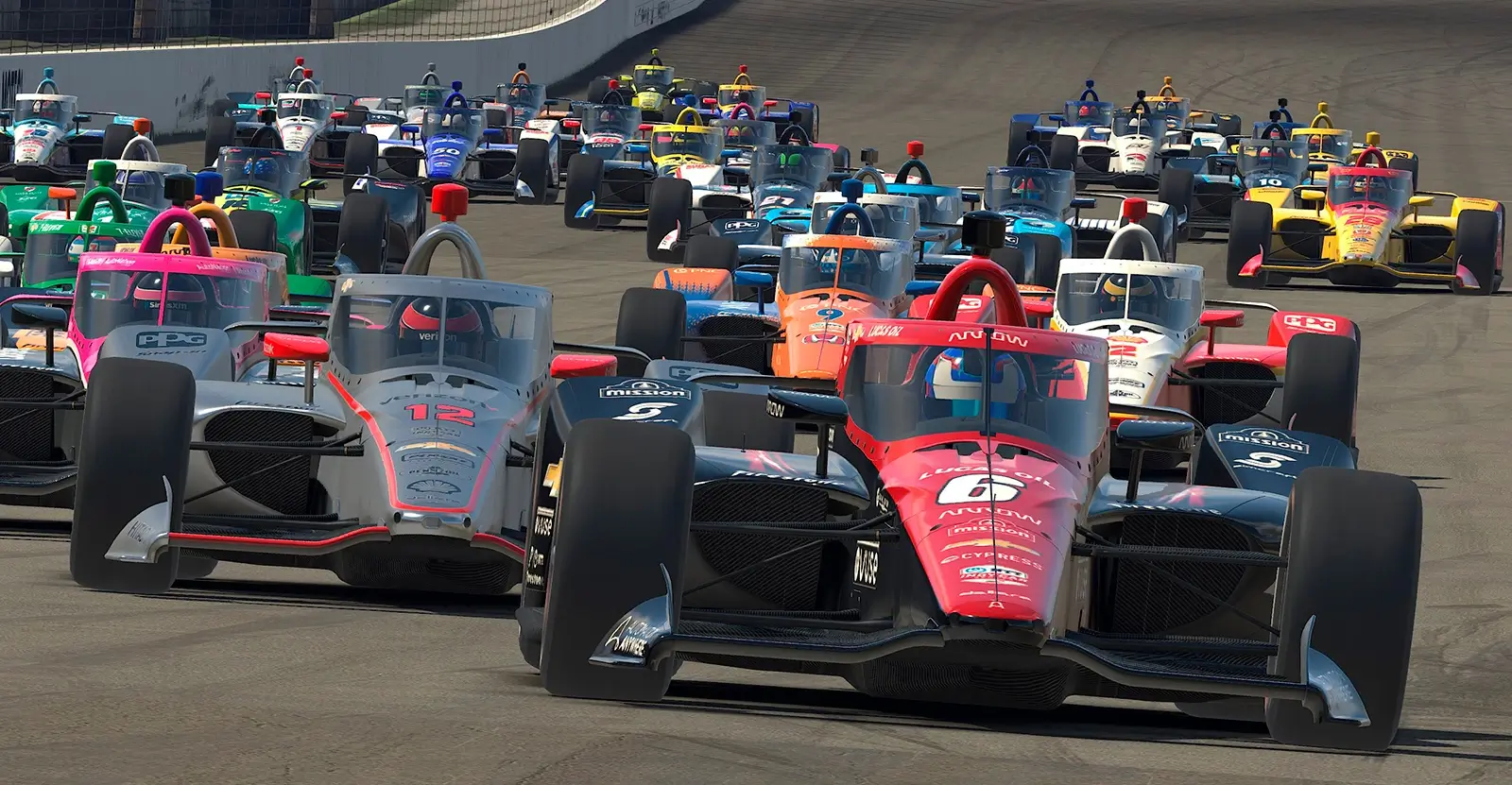 iRacing Indy 500: Квалификация: борьба за поул-позицию