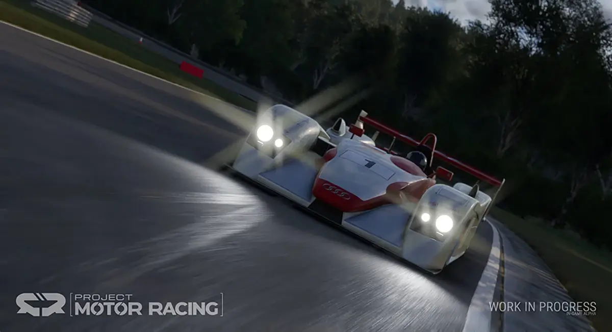 Audi R8 Project Motor Racing на Gamescom