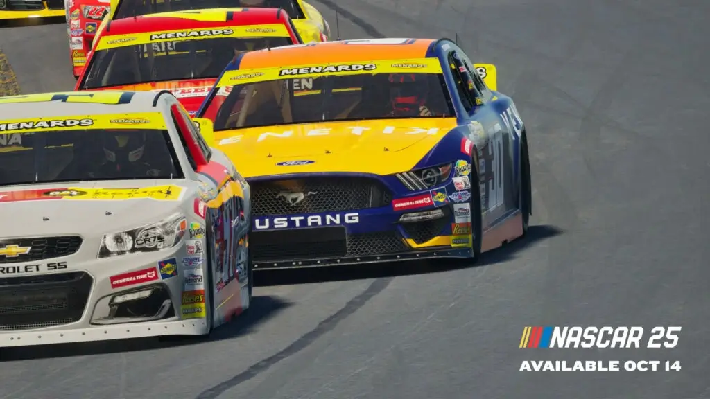 NASCAR 25: Белл, Байрон и Блэйни появятся на обложке игры