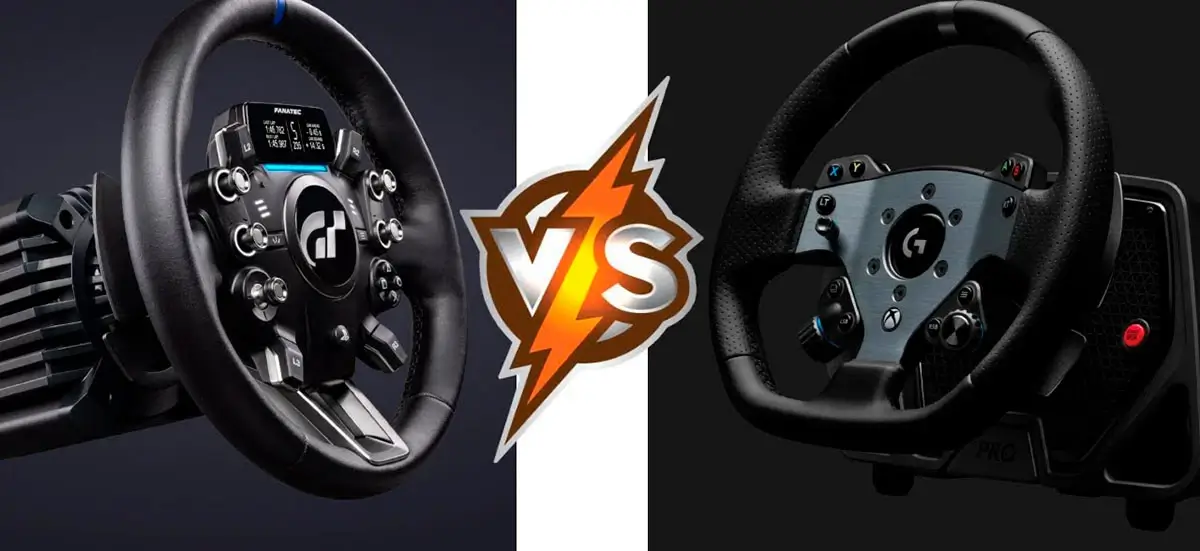 сравнение: Fanatec DD+ vs Logitech PRO DD11