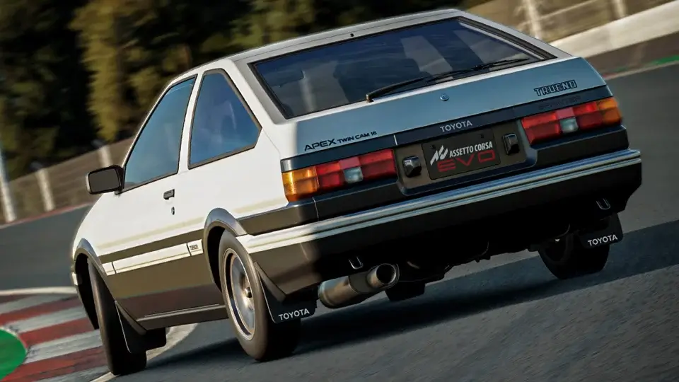 Assetto Corsa EVO: в обновлении версии 0.5 появится культовый Toyota AE86 — любимец дрифтеров